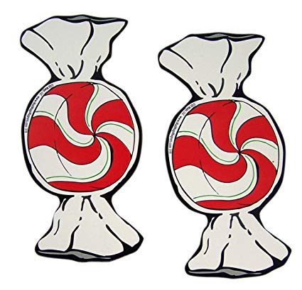 425x409 peppermint candy pieces christmas auto car magnet - Peppermint Candy Drawing