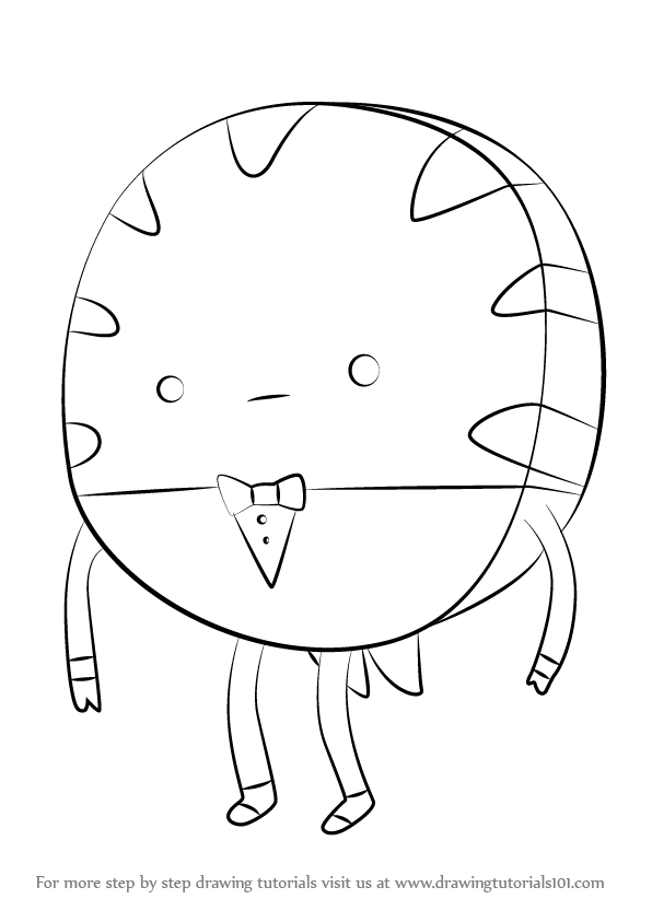 596x843 learn how to draw peppermint butler from adventure time - Peppermint Drawing