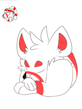 320x427 peppermint drawings on paigeeworld pictures of peppermint - Peppermint Drawing