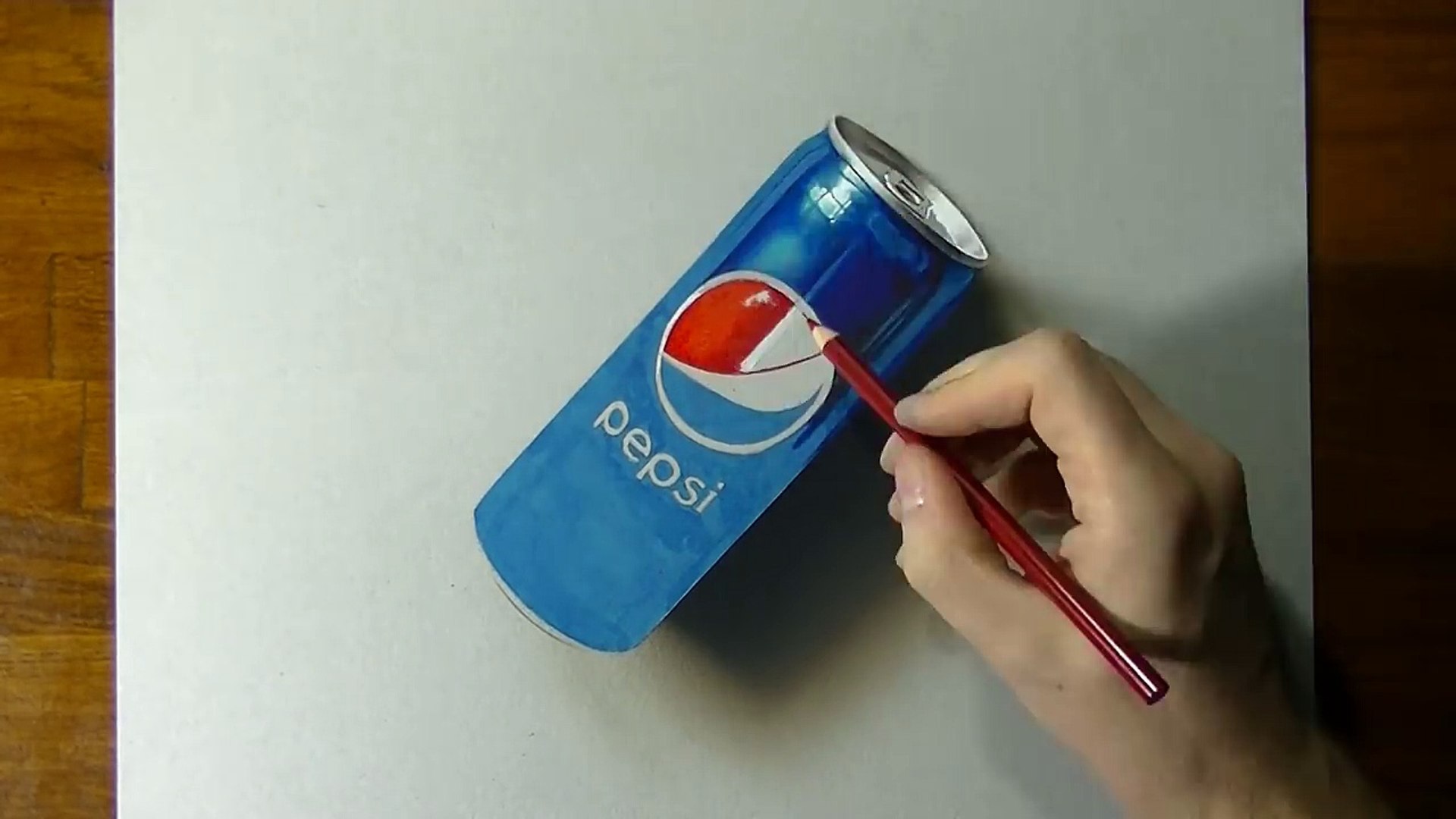 1920x1080 Drawing Of A Pepsi Can - Pepsi Can Drawing