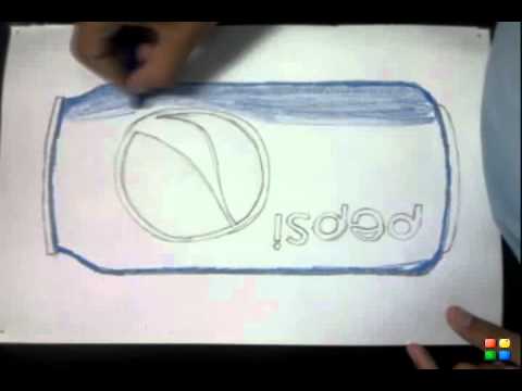 480x360 How To Draw Pepsi Can - Pepsi Can Drawing