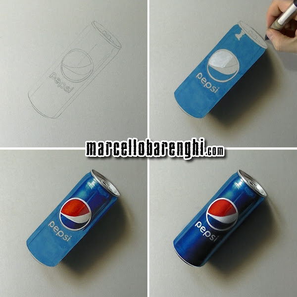 600x600 Pepsi Can - Pepsi Can Drawing