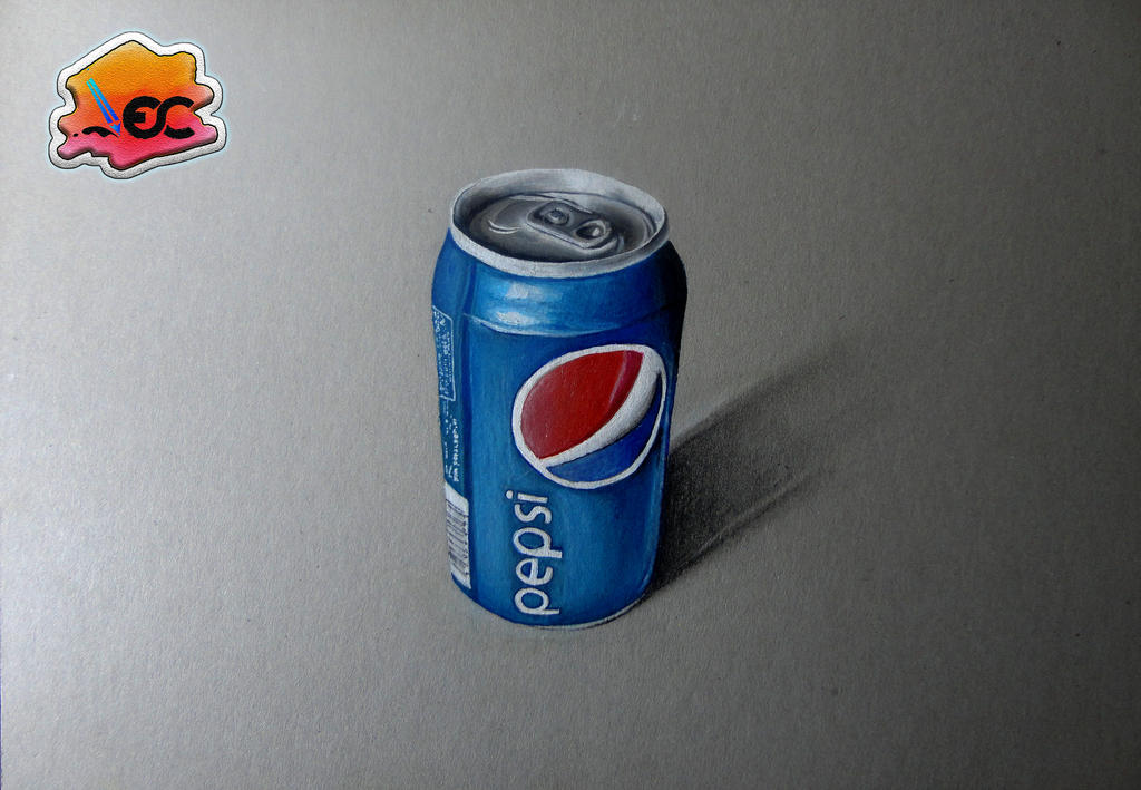 1024x709 Pepsi Can Drawing - Pepsi Can Drawing