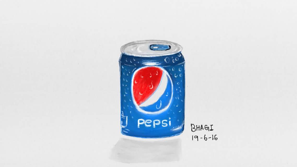 Pepsi Can Drawing at Explore collection of Pepsi