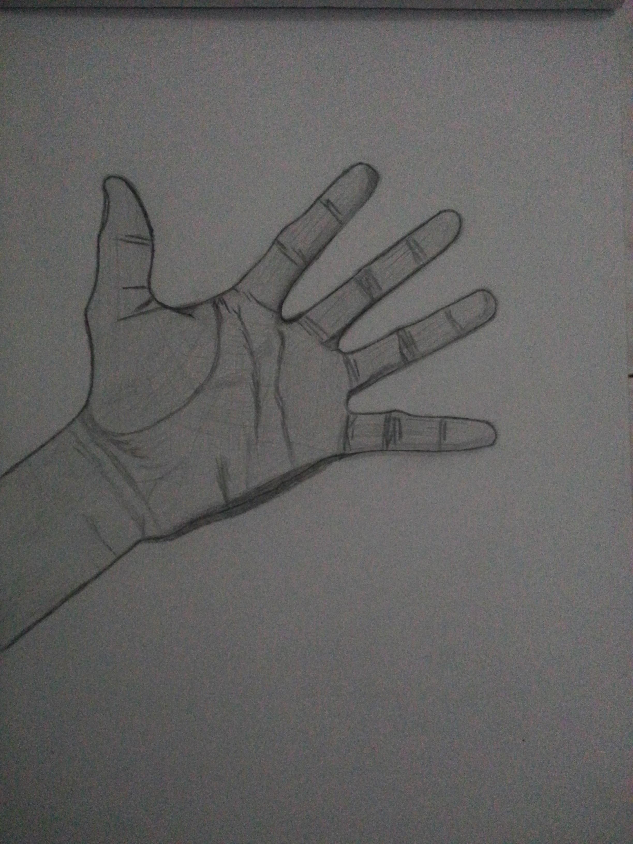 2447x3264 first try hand drawing, pencil, advice for depth perception drawing - Perception Drawing