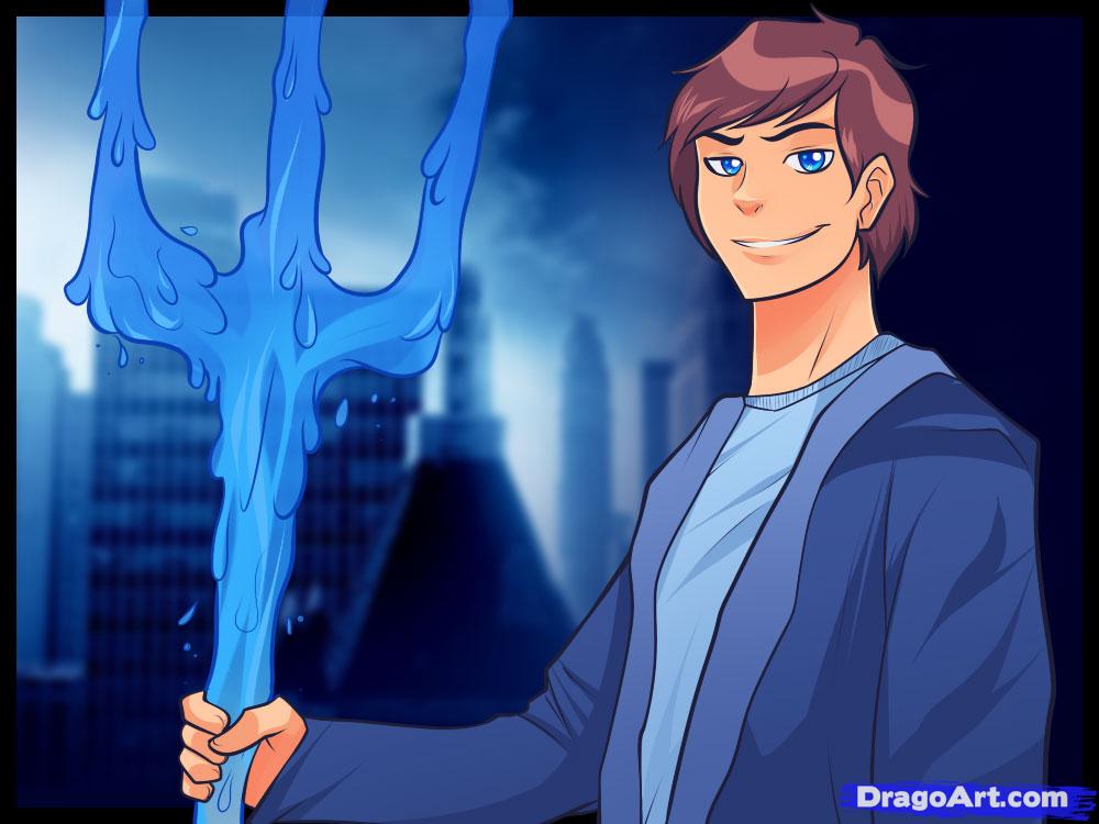 1000x750 How To Draw Percy Jackson, Step - Percy Jackson Drawings