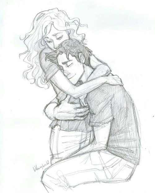 500x624 Image About Art In Drawings - Percy Jackson Drawings