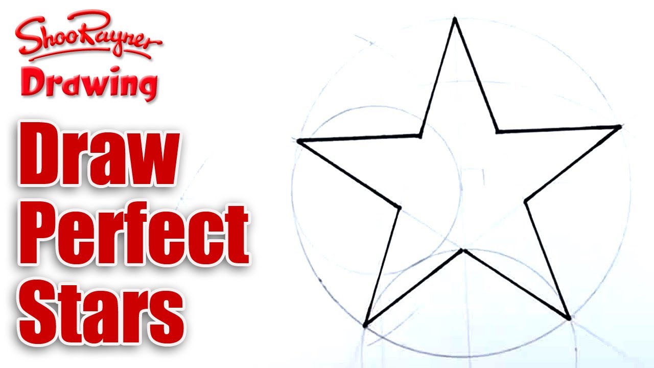 1280x720 how to draw perfect stars - Perfect Star Drawing