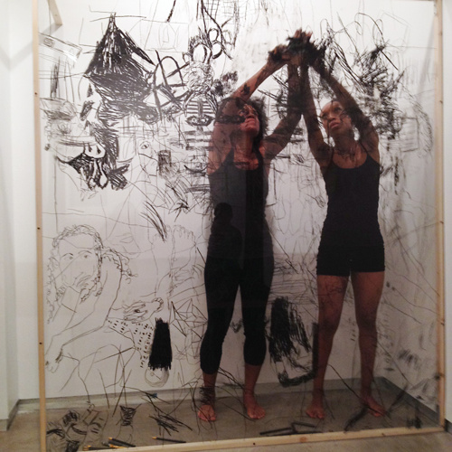 500x500 twin a performance + drawing - Performance Drawing