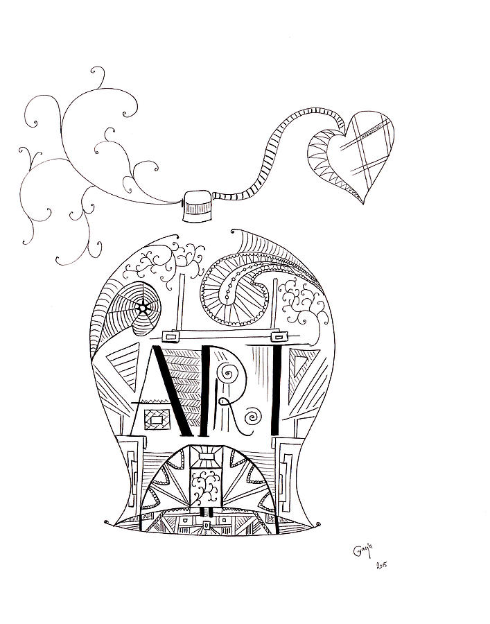 707x900 love art perfume drawing - Perfume Drawing