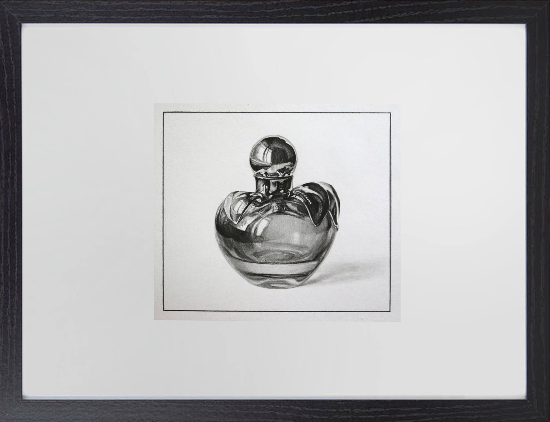 1920x1474 still life with perfume drawing - Perfume Drawing