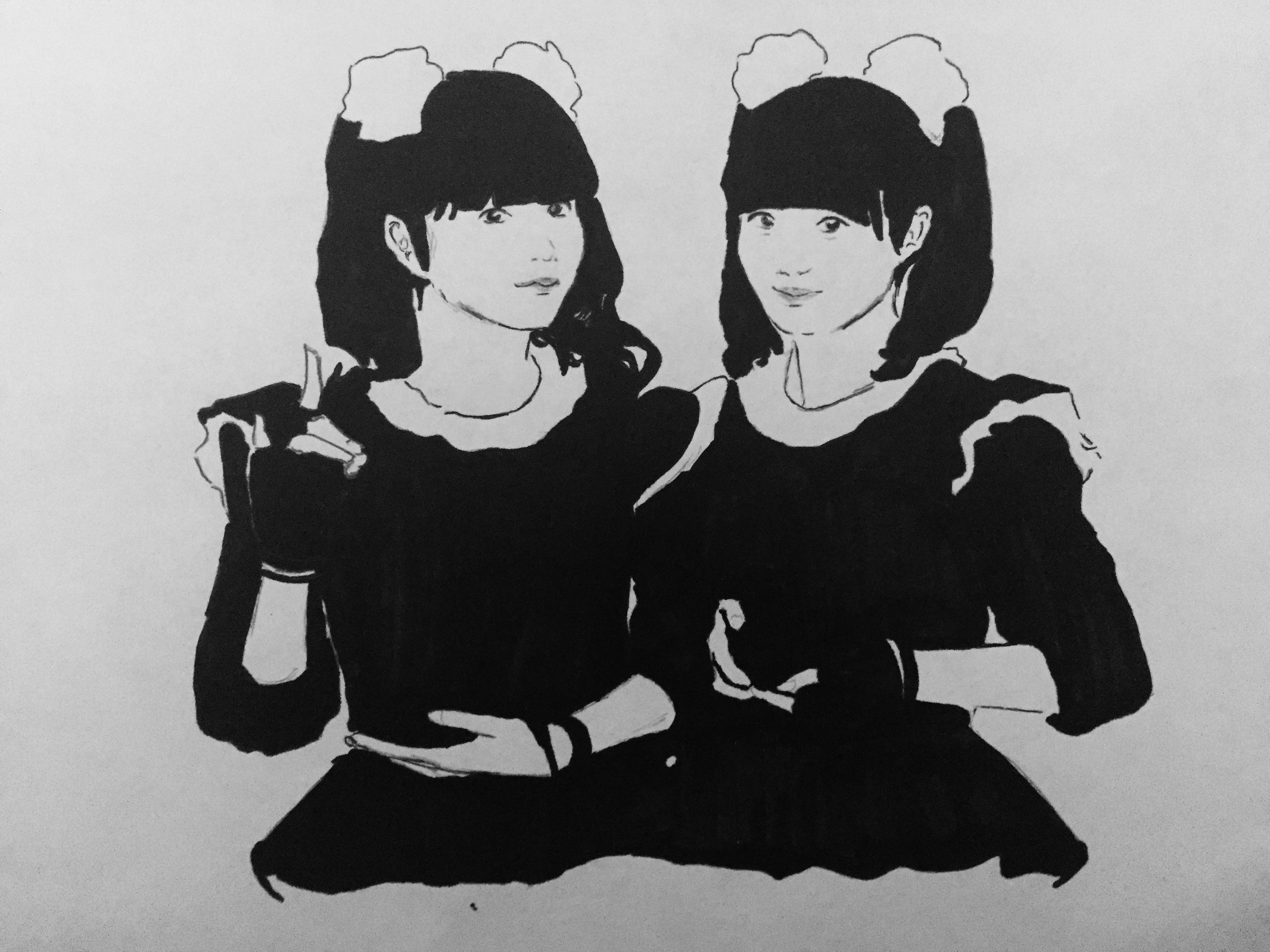 3264x2448 moimoi drawing in period babymetal - Period Drawing