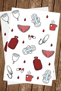 235x353 best bullet journal period tracker images shark drawing - Period Drawing