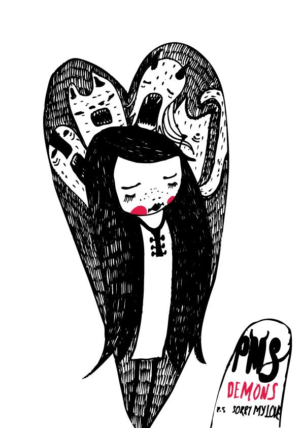 595x842 painfully hilarious comics about periods that only women will - Period Drawing