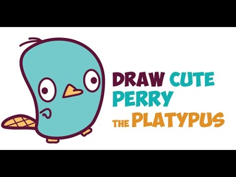 480x360 how to draw perry the platypus from phineas and ferb - Perry The Platypus Drawing