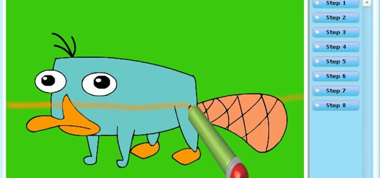 1280x600 how to how to draw perry the platypus - Perry The Platypus Drawing