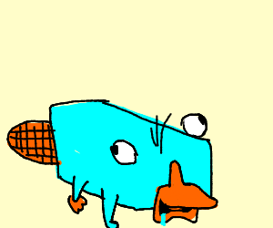 300x250 perry the platypus but retarded drawing - Perry The Platypus Drawing