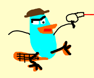 300x250 perry the platypus drawing - Perry The Platypus Drawing