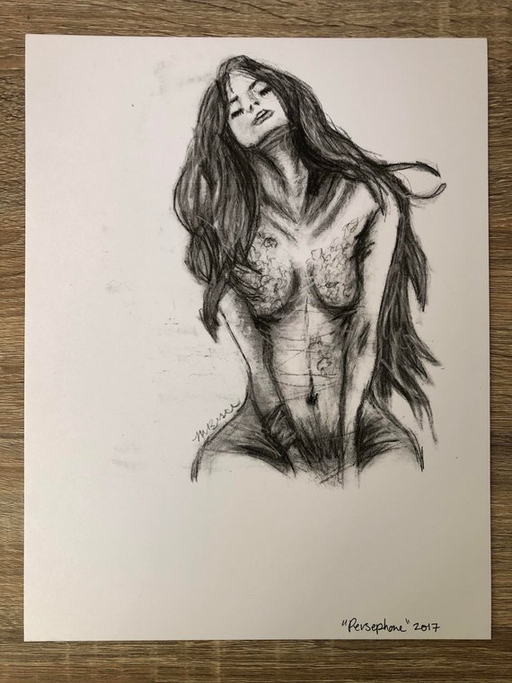 570x760 Persephone Etsy - Persephone Drawing
