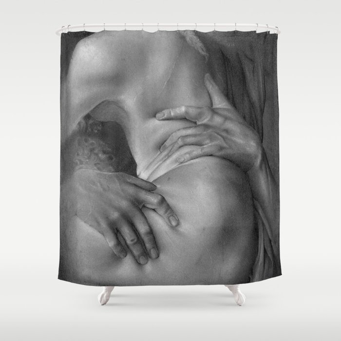 700x700 rape on persephone drawing shower curtain - Persephone Drawing