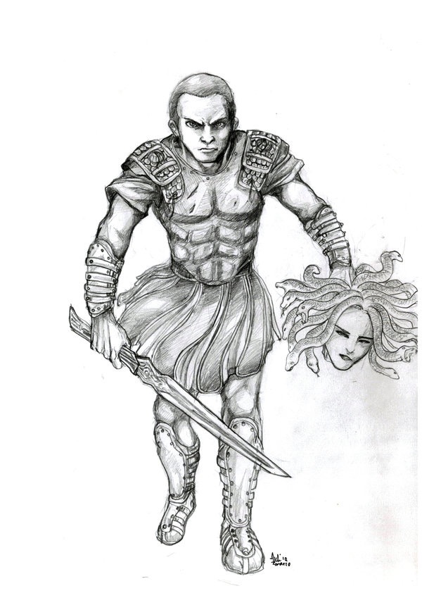 600x849 Perseus Sutori - Perseus Drawing
