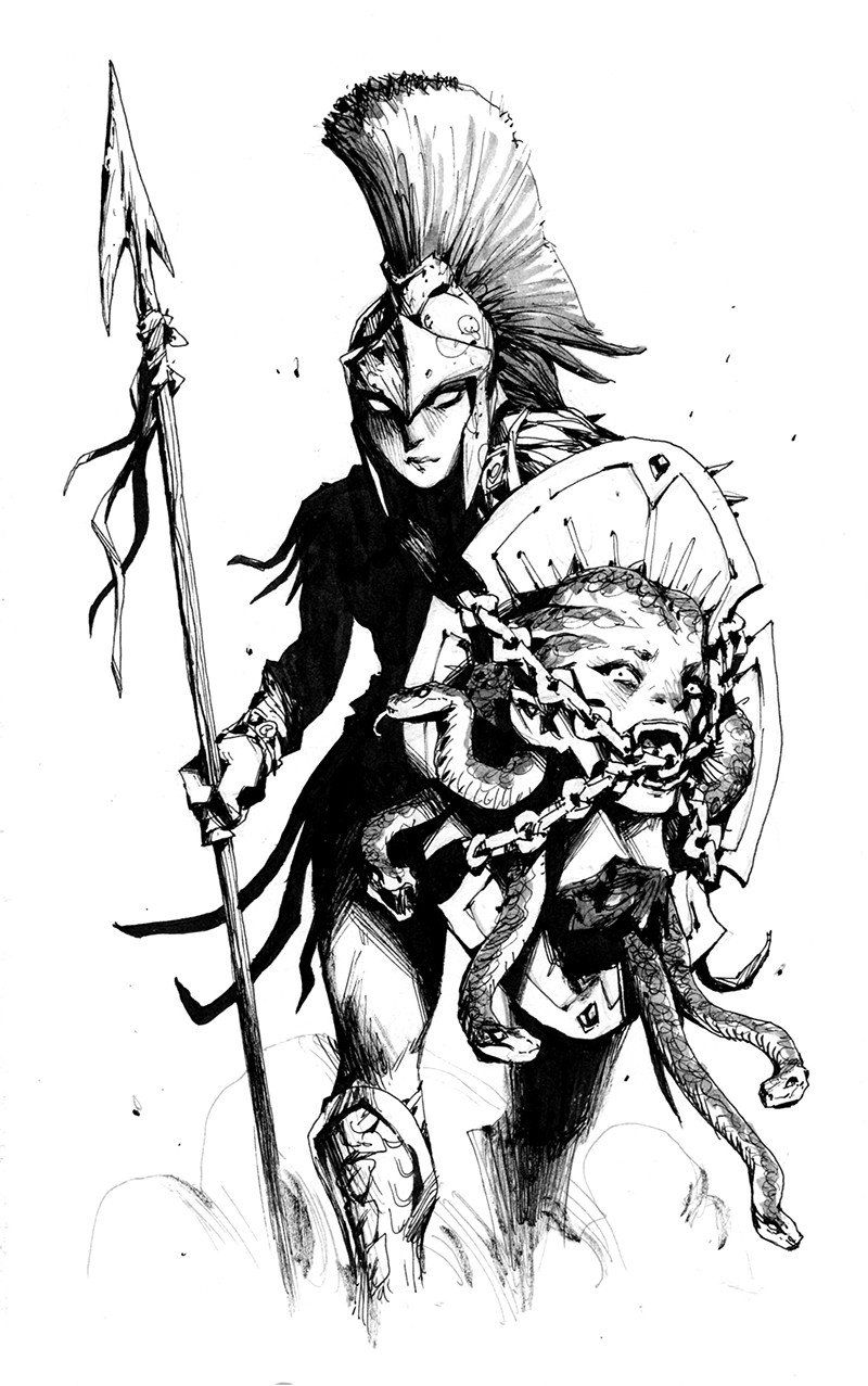 800x1277 Genderbent Perseus - Perseus Drawing