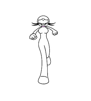 Person Crying Drawing