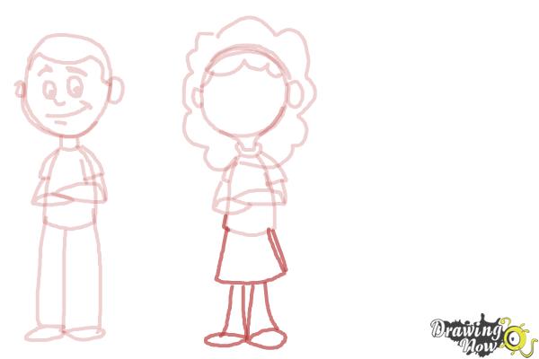 600x400 How To Draw Cartoon People - Person Drawing Cartoon