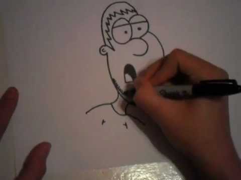 480x360 How To Draw A Basic Cartoon Person - Person Drawing Cartoon