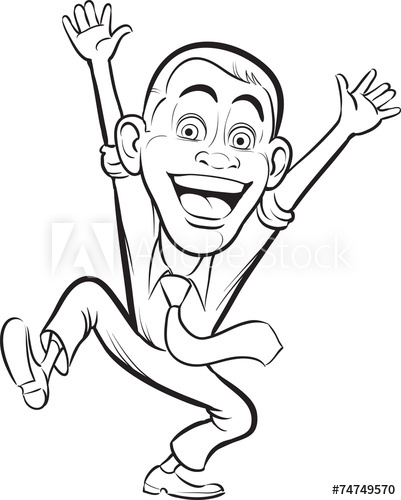 401x500 Whiteboard Drawing - Person Drawing Cartoon