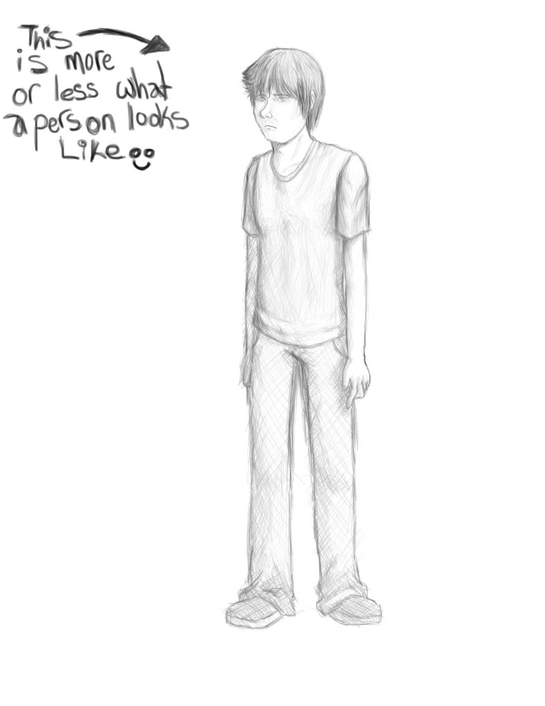 786x1017 A Person Drawing - Person Drawing Picture