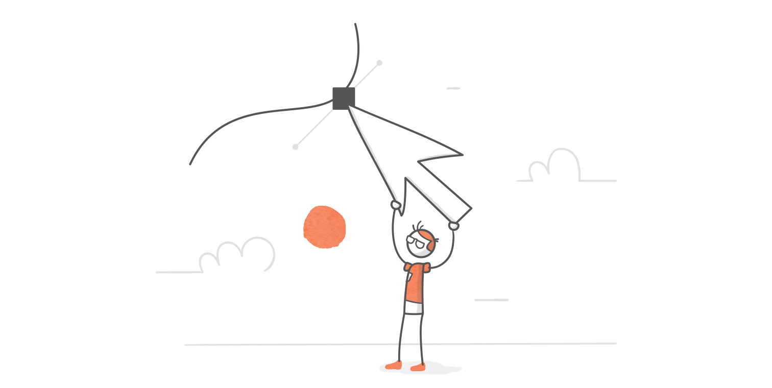 1512x760 Guide To Creating Illustrations In Powerpoint For People Who Don't - Person Holding Umbrella Drawing