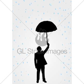 Person Holding Umbrella Drawing at PaintingValley.com | Explore ...