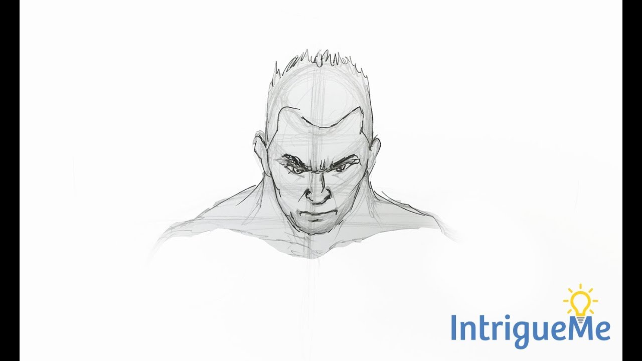 1280x720 how to draw a persons face looking down - Person Looking Down Drawing