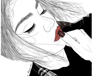 300x250 images about person outlinesdrawings on we heart it see more - Person Outline Drawing