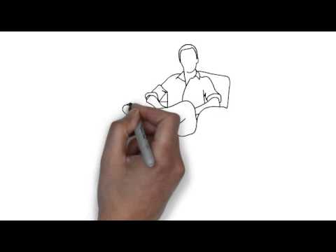 480x360 how to draw man relaxing in chair - Person Sitting In Chair Drawing
