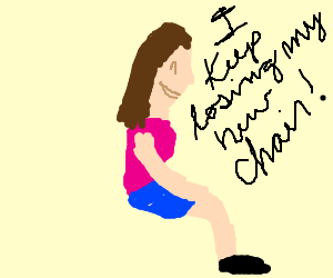 300x250 person sitting on an invisible chair drawing - Person Sitting In Chair Drawing