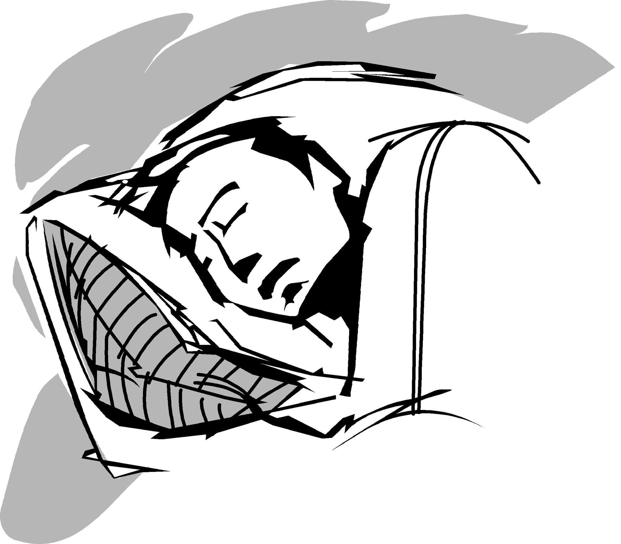 Person Sleeping Drawing