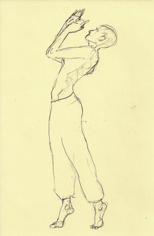 523x803 Figure Drawing How To Draw A Person Standing And Walking On Tiptoe - Person Standing Drawing
