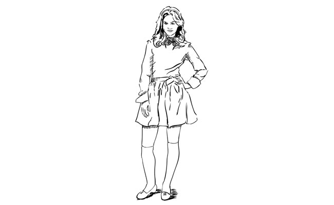 650x400 Step - Person Standing Drawing