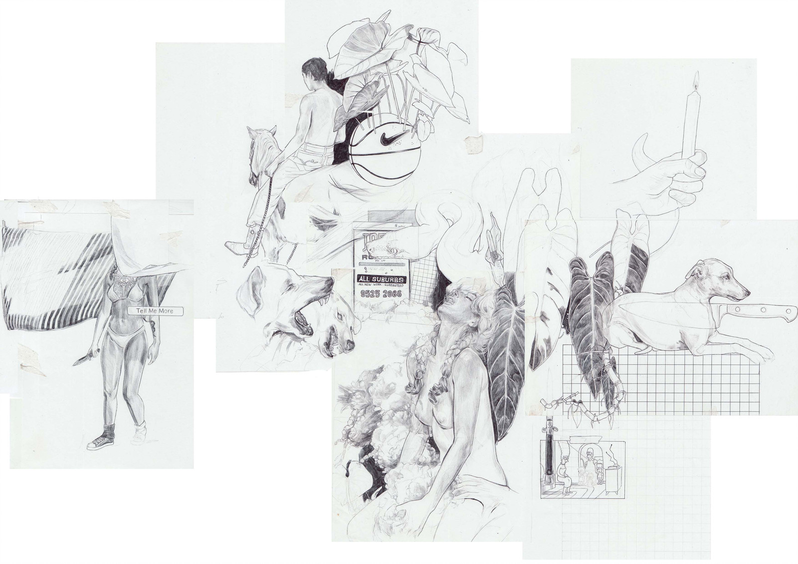 1600x1131 neva hosking's biographical 'personal geography' drawings hi - Personal Drawings