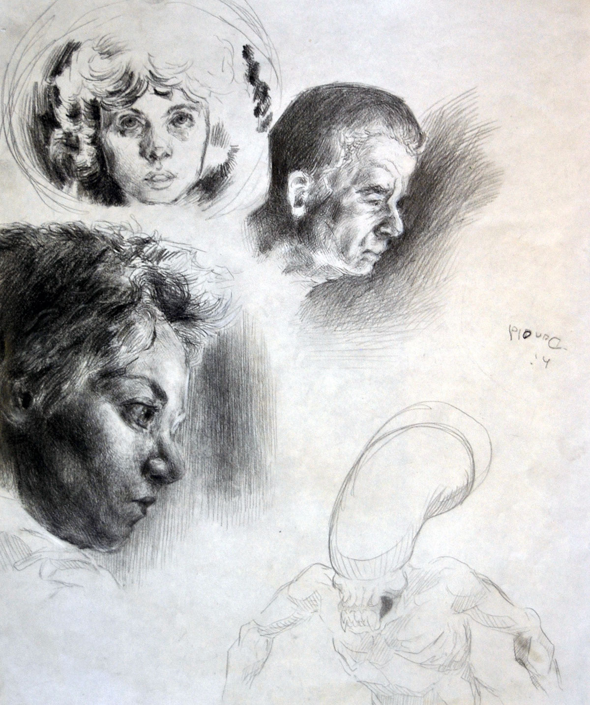 1200x1433 personal drawings and sketches from freshman year on behance - Personal Drawings