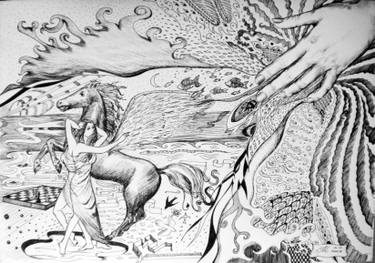 375x263 split personality drawing - Personality Drawings