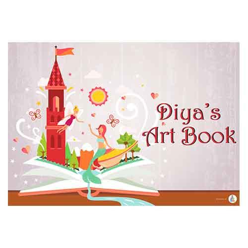 500x500 Fairy Personalized Drawing Book - Personalized Drawing