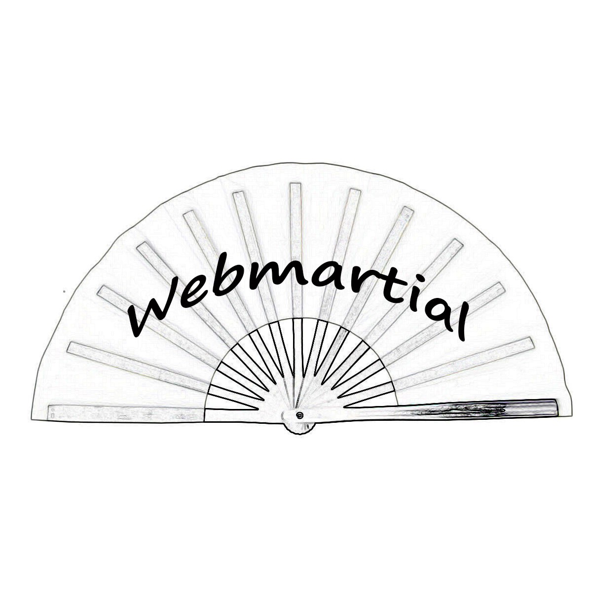 1200x1200 Personalized Drawing On Tai Chi Fan - Personalized Drawing