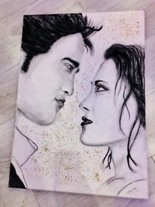 225x300 personalized pencil portrait glitter drawing from your photo - Personalized Drawing