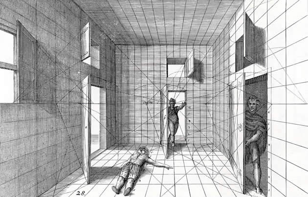 630x403 one point perspective drawing the ultimate guide - Perspective Building Drawing
