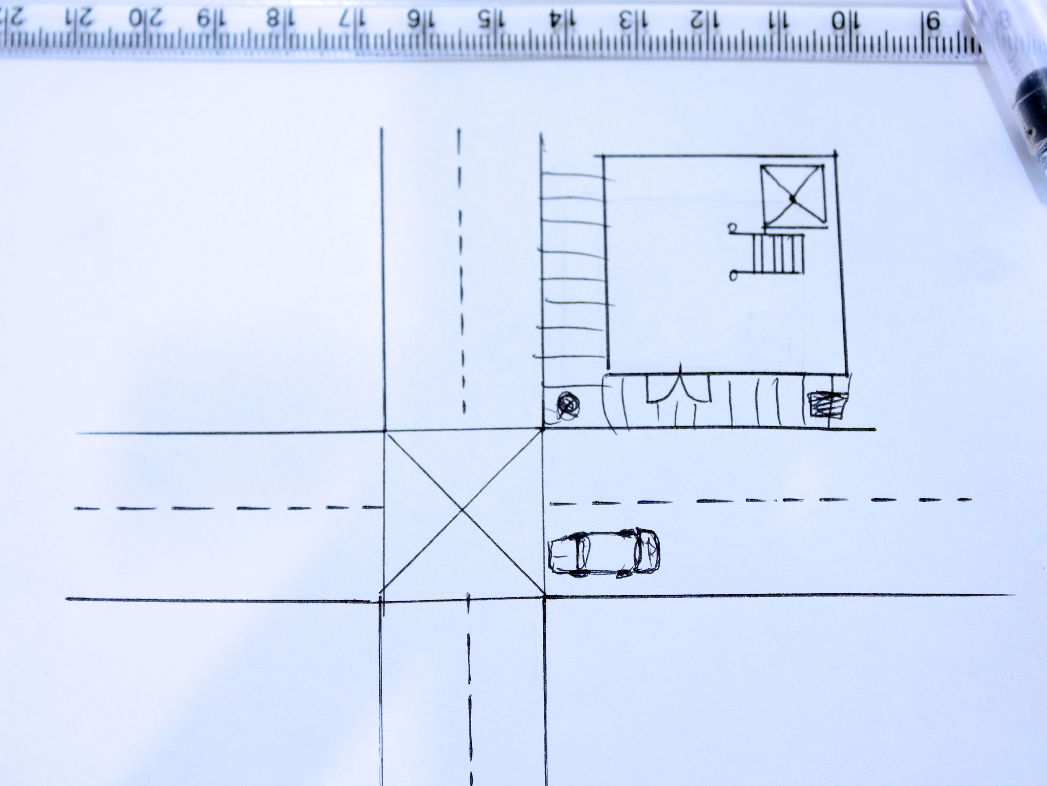 4170x3128 How To Draw Buildings In Perspective Steps - Perspective Building Drawing