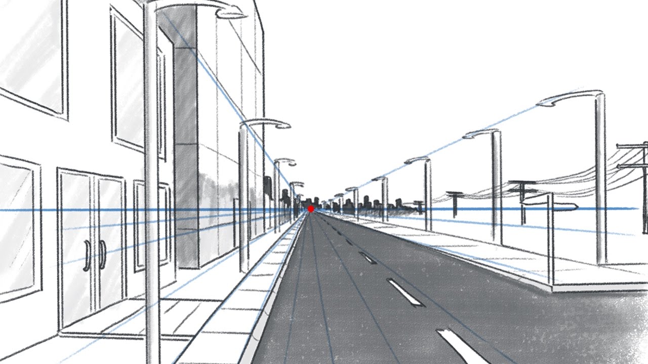 1280x720 How To Draw Perspective! - Perspective Drawing