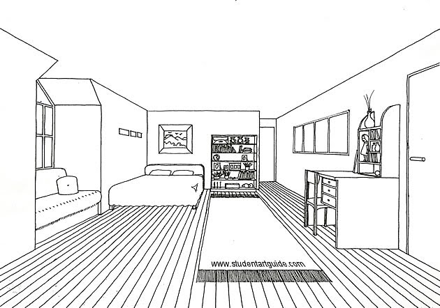 630x442 Perspective Drawing - Perspective Drawing
